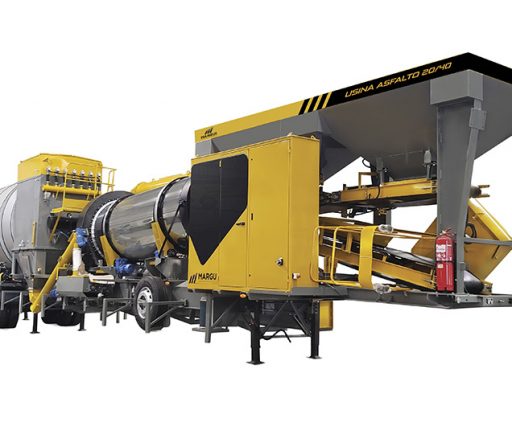 Plantas de asfalto de baja producción Ultra móviles